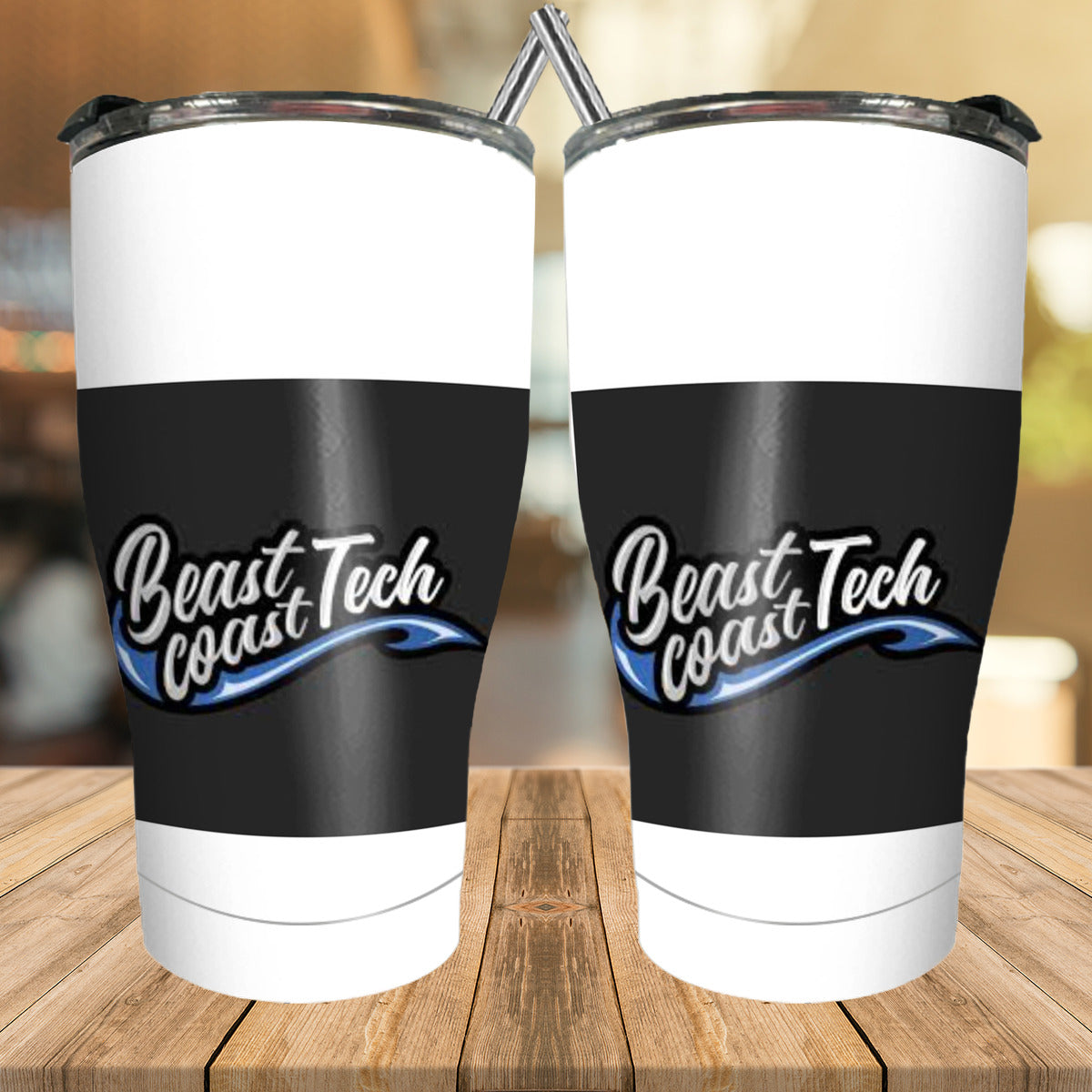 Tumbler with Straw 30Oz